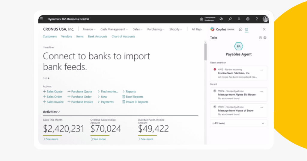Field Service Management in Business Central
