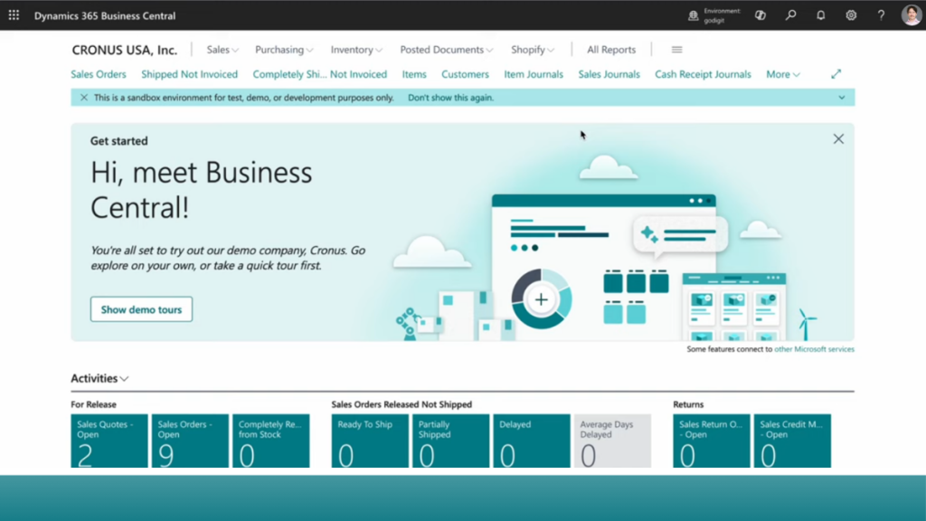 Implementing the Business Central Service Management Module Only
