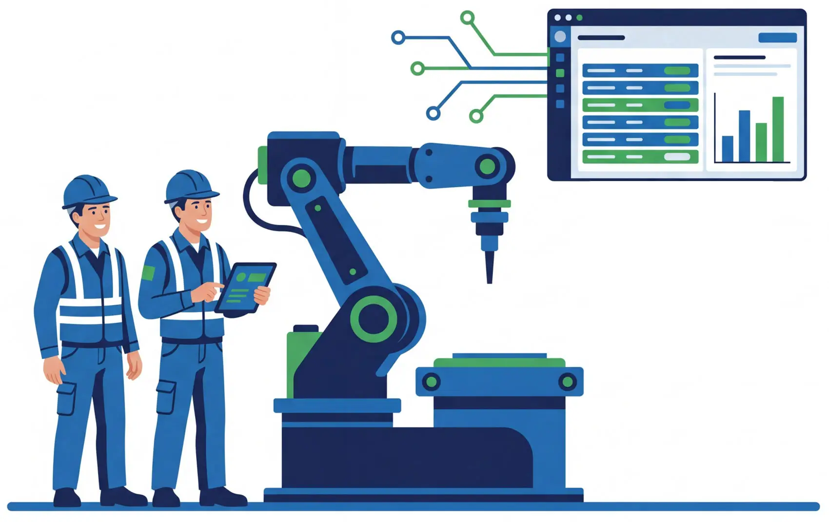 manufacturing equipment servicing