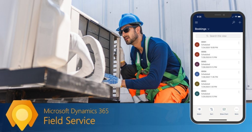 technician inspecting hvac equipment