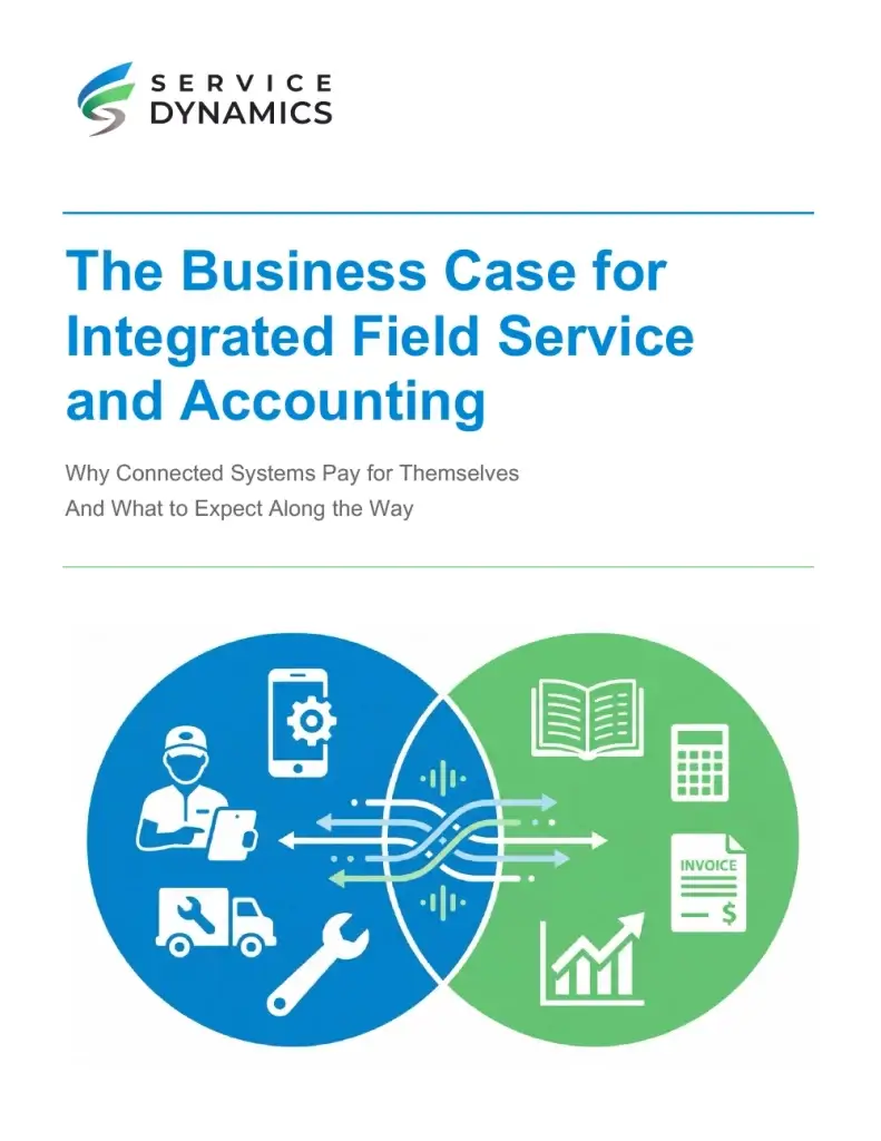 integrated field service accounting