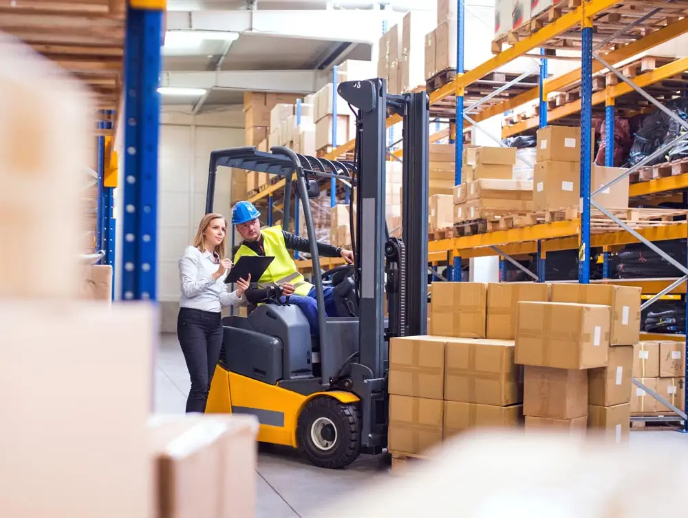 warehouse workers