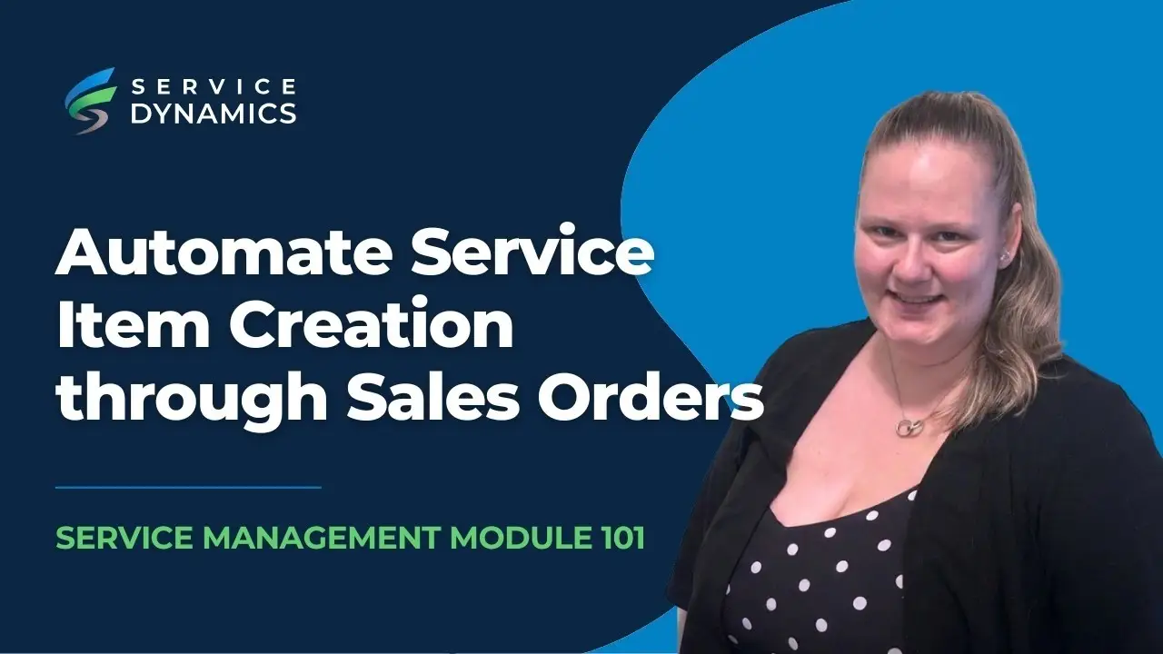 automate service item